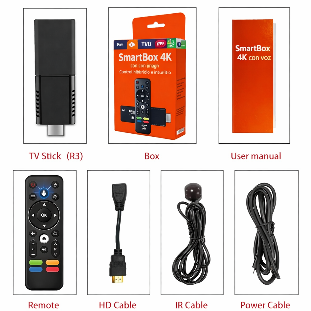SmartBox 4k con Voz